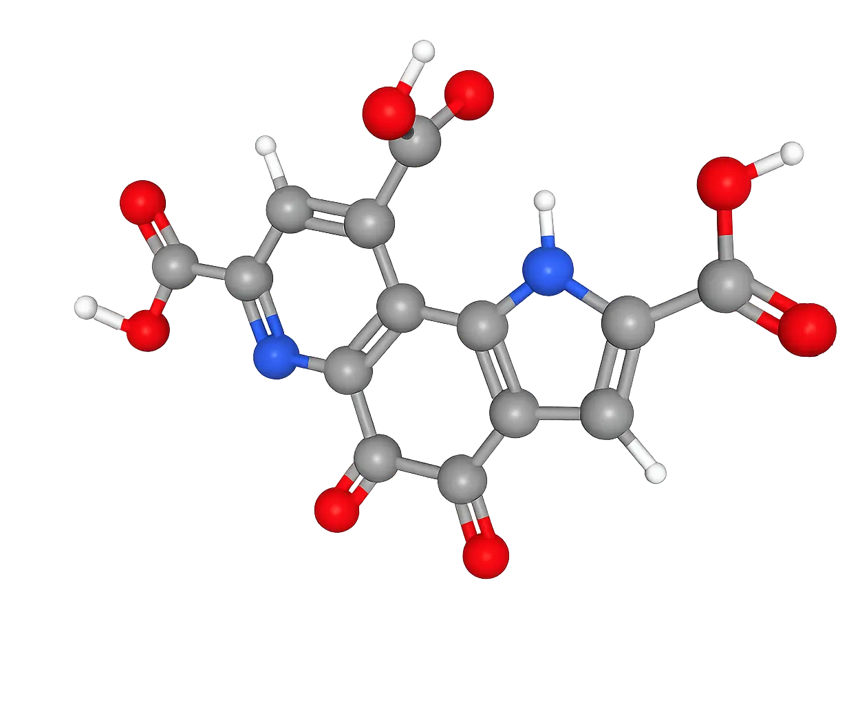 PQQ molekula szerkezete